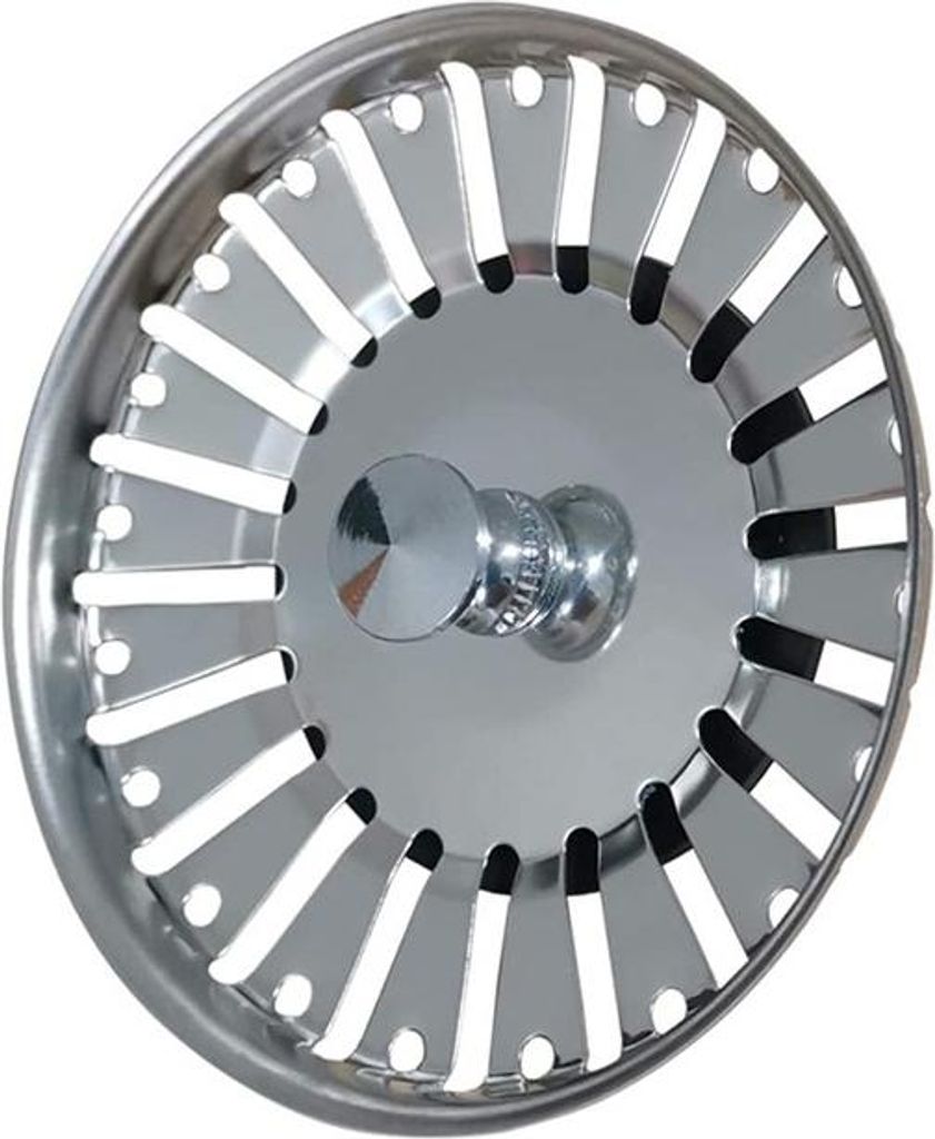 INF Passoire d'évier de cuisine 84mm en acier inoxydable - Image du produit 