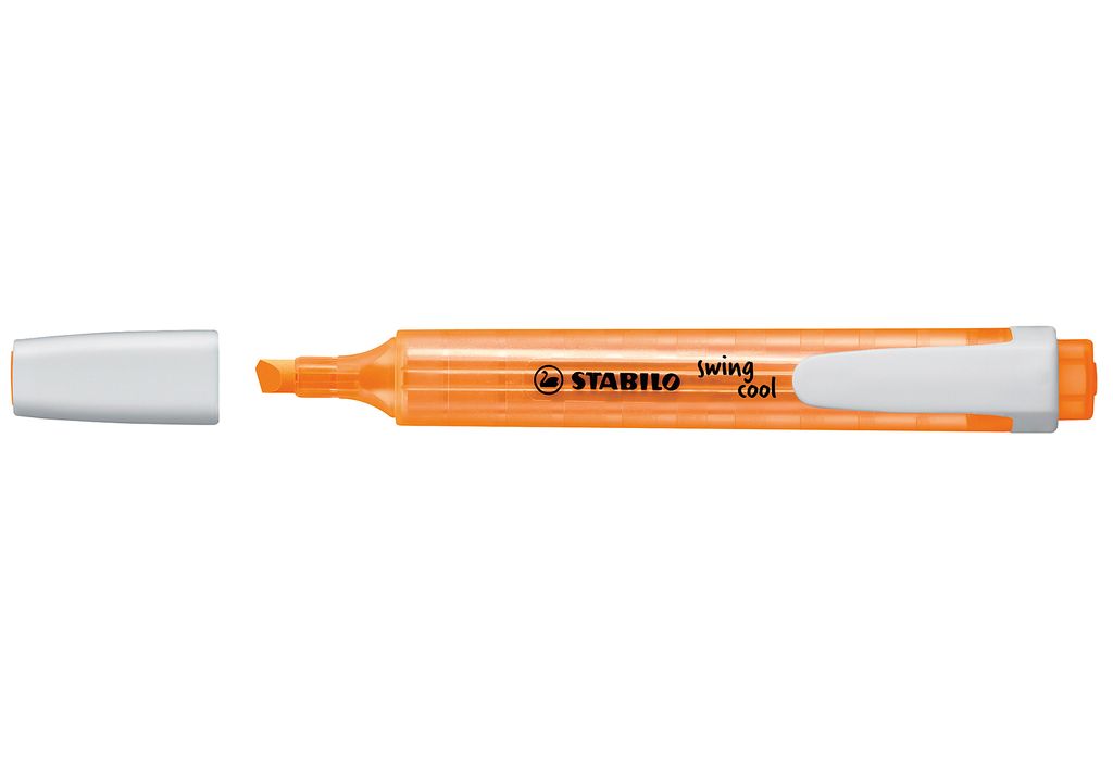 Textmarker - STABILO swing cool - Einzelstift - orange Produktbild 