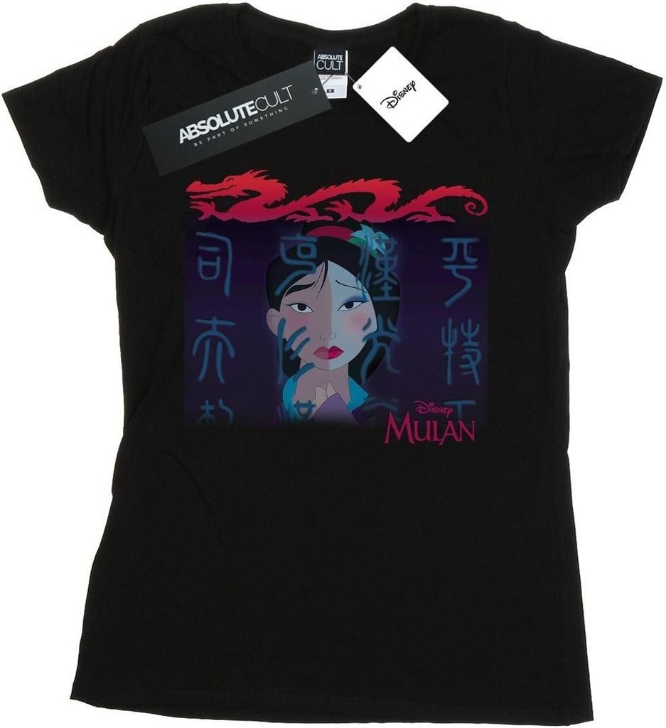 Disney - T-Shirt für Damen BI16053 (S) (Schwarz)
