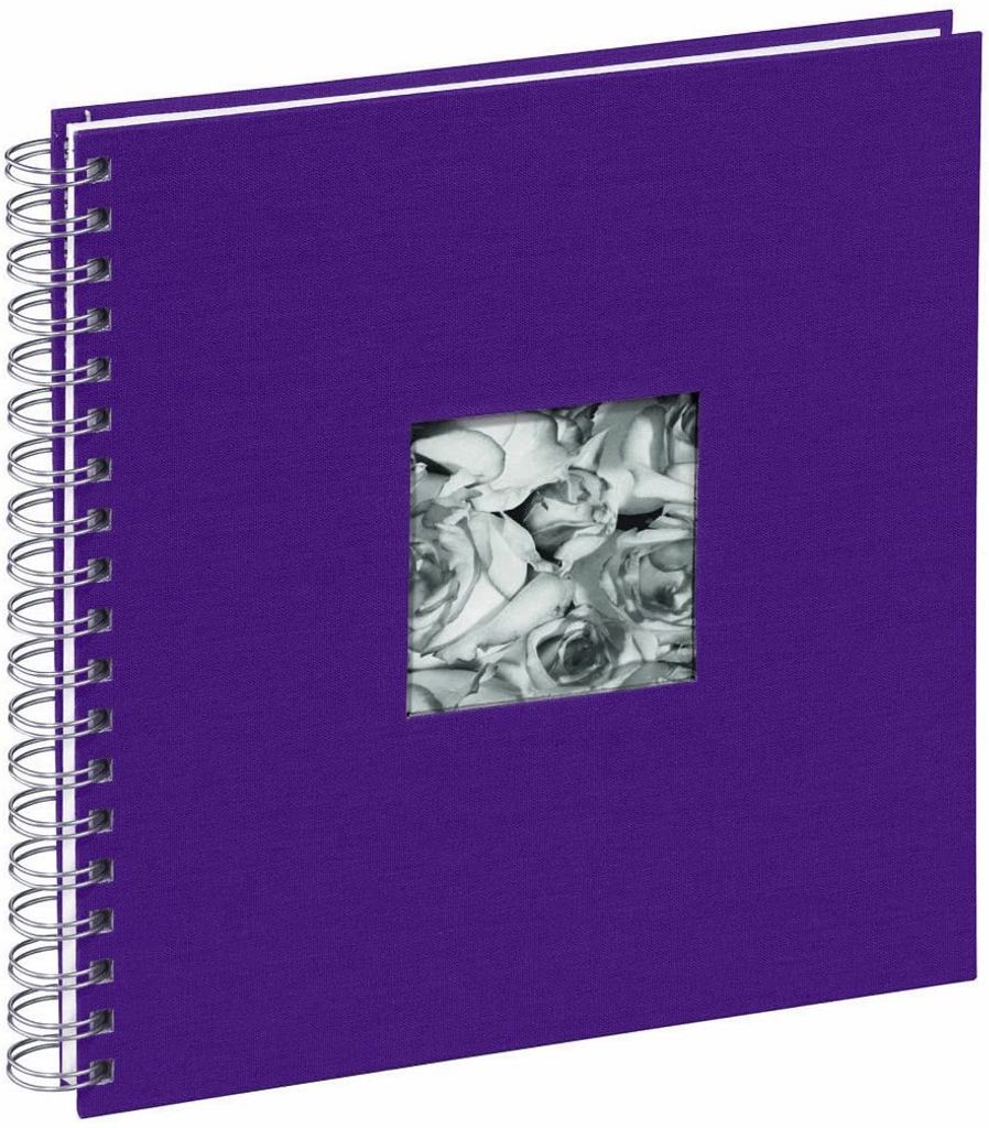 PAGNA Foto Spiralalbum "Passepartout" violett