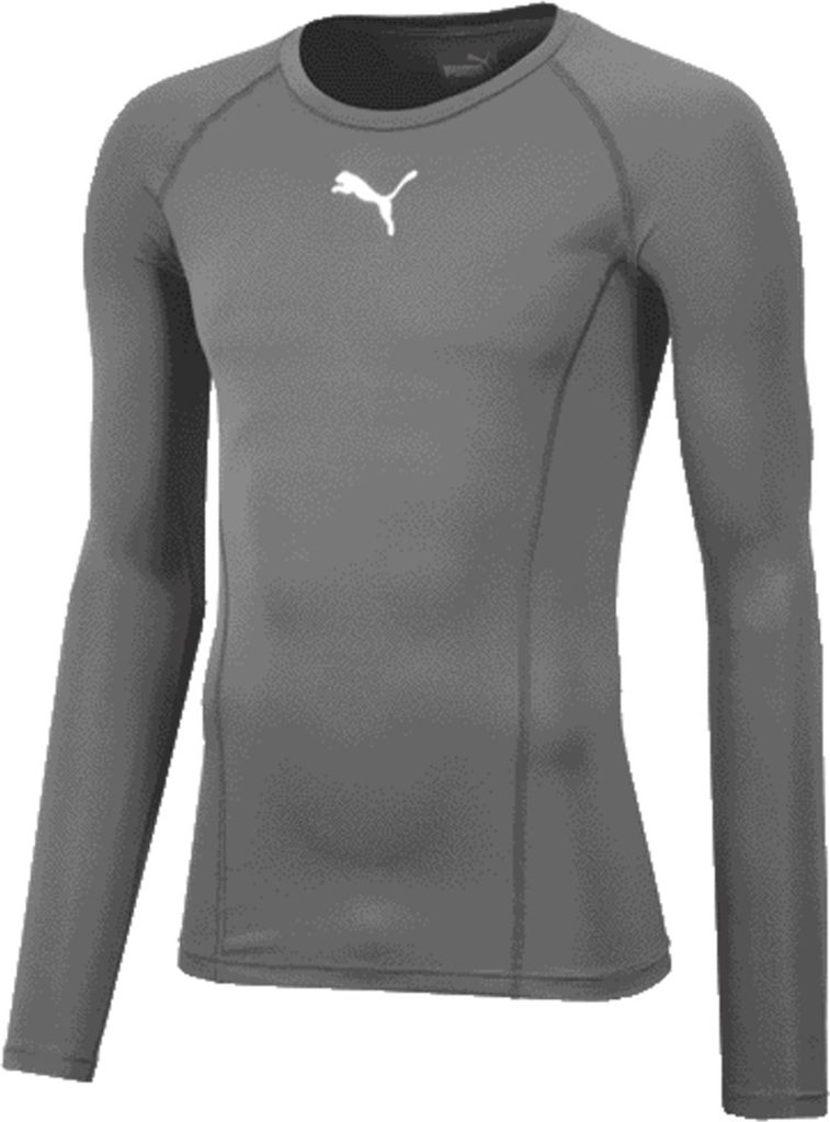 PUMA LIGA Baselayer langarm Funktionsshirt Herren 17 - smoked pearl M