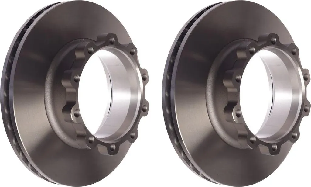 2 Disques de Frein Avant Ventilés VALEO Ø 208 mm pour SCANIA R II