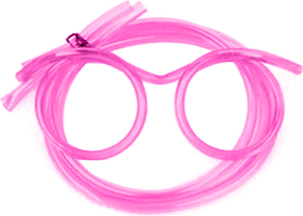 Spass Brillen Brillen Stroh Verruecktes Design DIY Dumme Transparente Lustige Stilvolle Cartoon Geschenk Fuer Kinder Kinder Home Party Fesitival Ur...