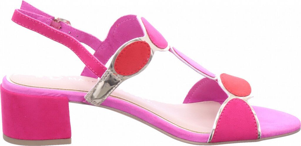MARCO TOZZI Damen Sandale Textil Sandalette Metallic Produktbild 9
