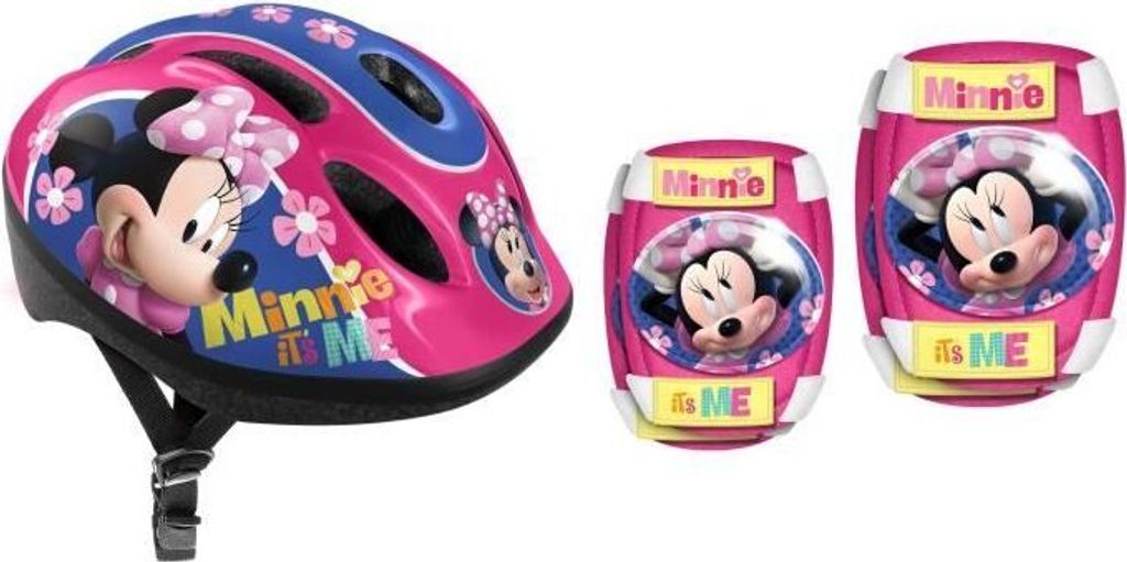 DISNEY MINNIE Combo helmet + knee pads + elbow pads Productafbeelding 