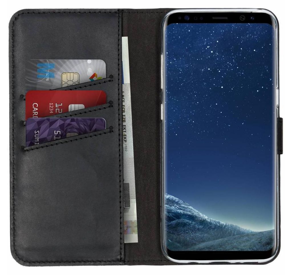 Selencia kožené pouzdro Samsung Galaxy S8 - černé Obrázek produktu 