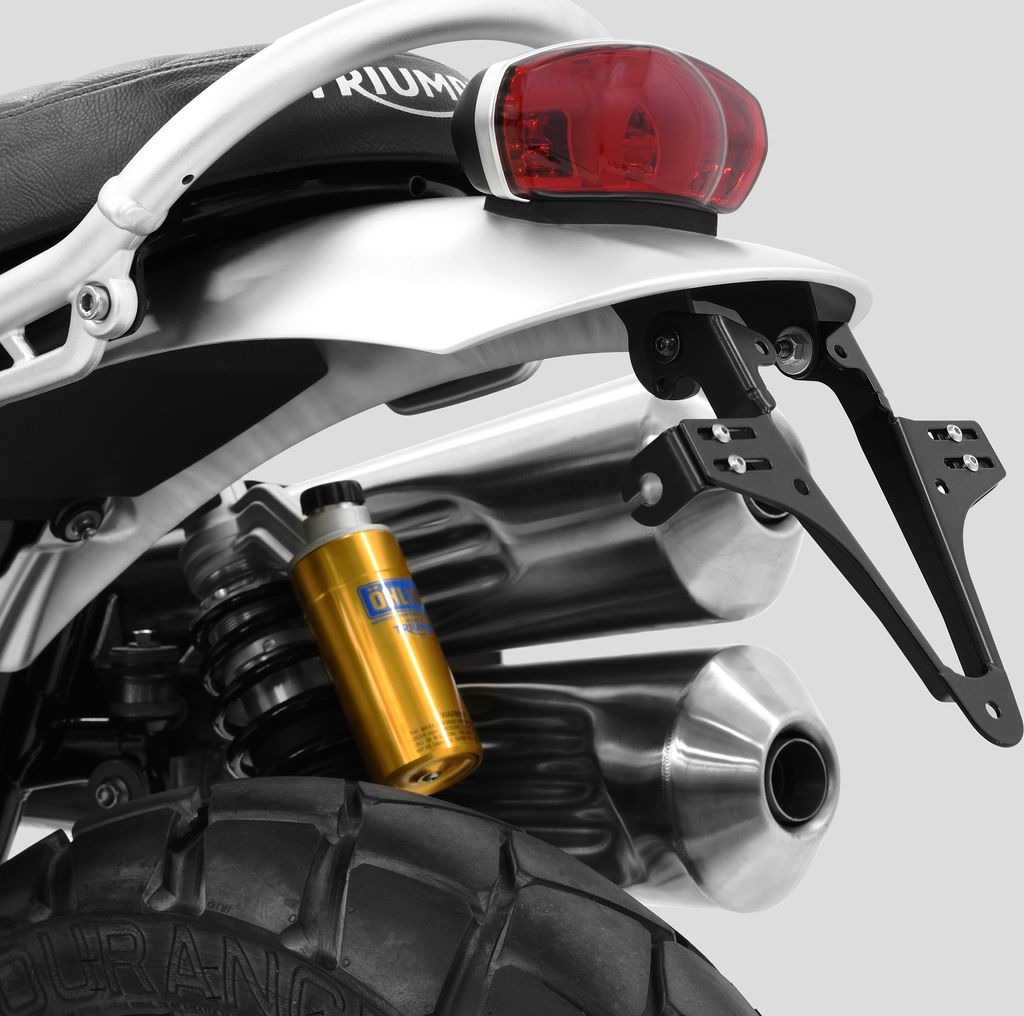 ZIEGER Porta targa di base compatibile con Triumph Immagine del prodotto 