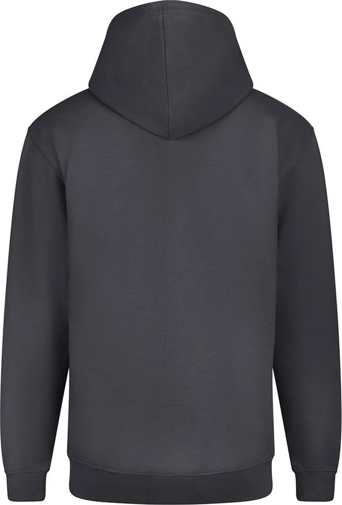 Awdis Herren Kapuzenjacke / Kapuzenpullover / Hoodie mit Reißverschluss RW180 (L) (Solid Dunkelgrau)