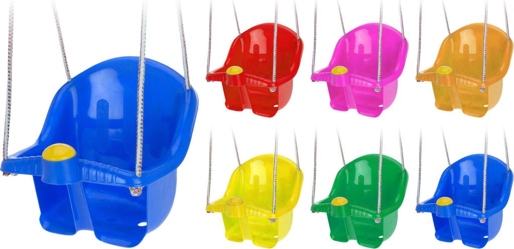 houpačka dětská s lanem, PH mix barev