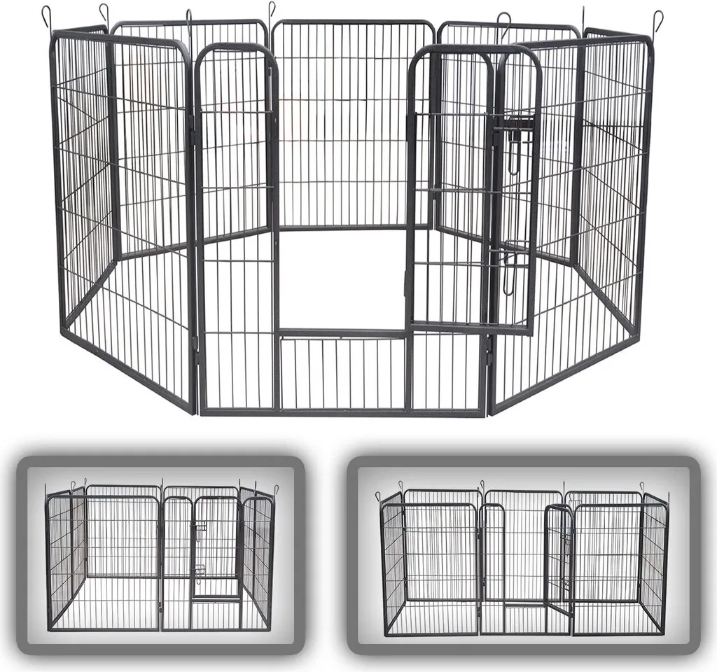 zoomundo: recinto per cuccioli / recinto libero a 8 angoli - XL