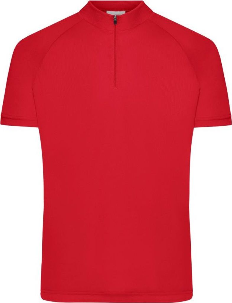 Men's Bike-T Basic Radtrikot für Herren red, Gr. XL