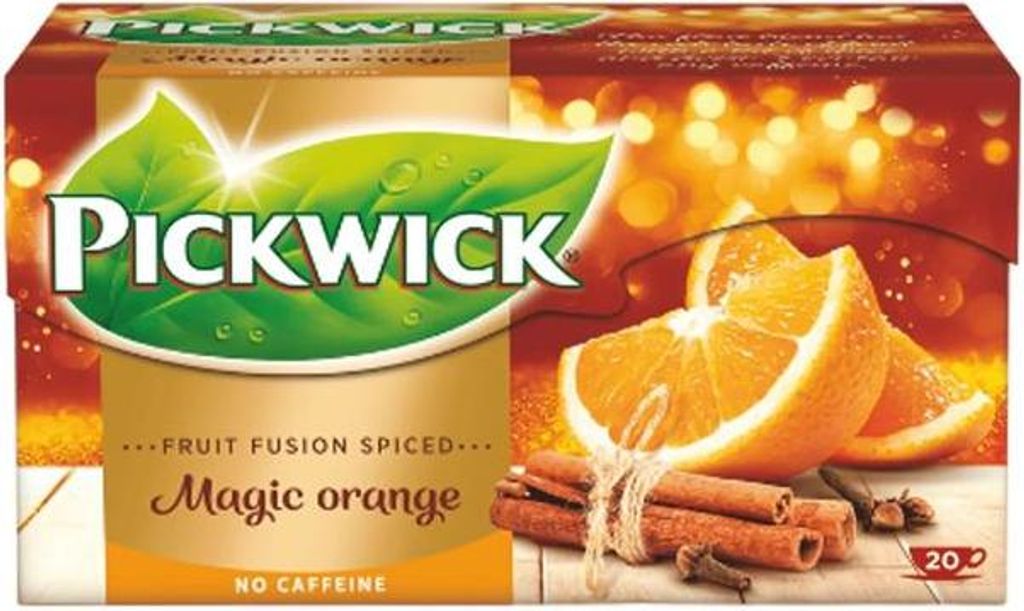 Ovocný čaj "Fruit Fusion", Magický pomaranč, 20x 1,75 g, Obrázok produktu 