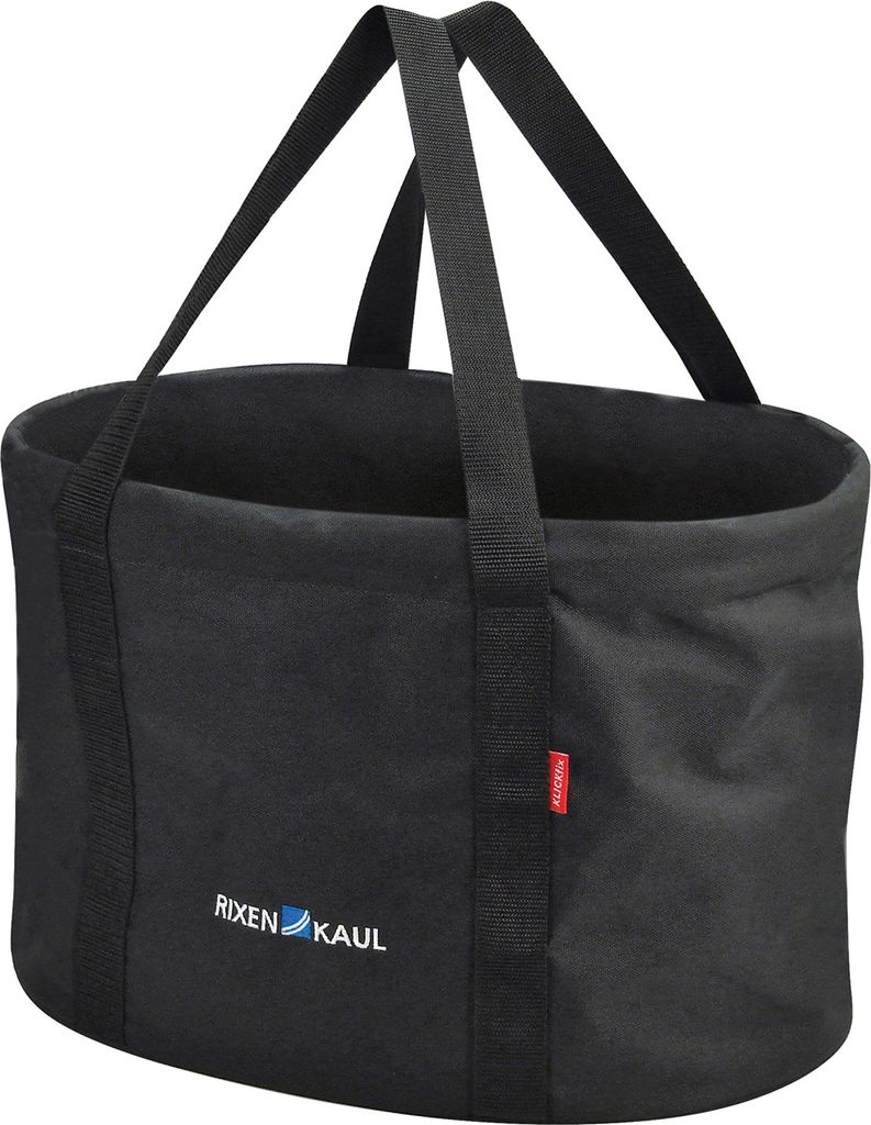 Rixen & Kaul Shopper Fahrrad Tasche KLICKfix Lenkertasche vorne für E Bike Tragetasche abnehmbar 24 Liter Fahrradtasche Lenker