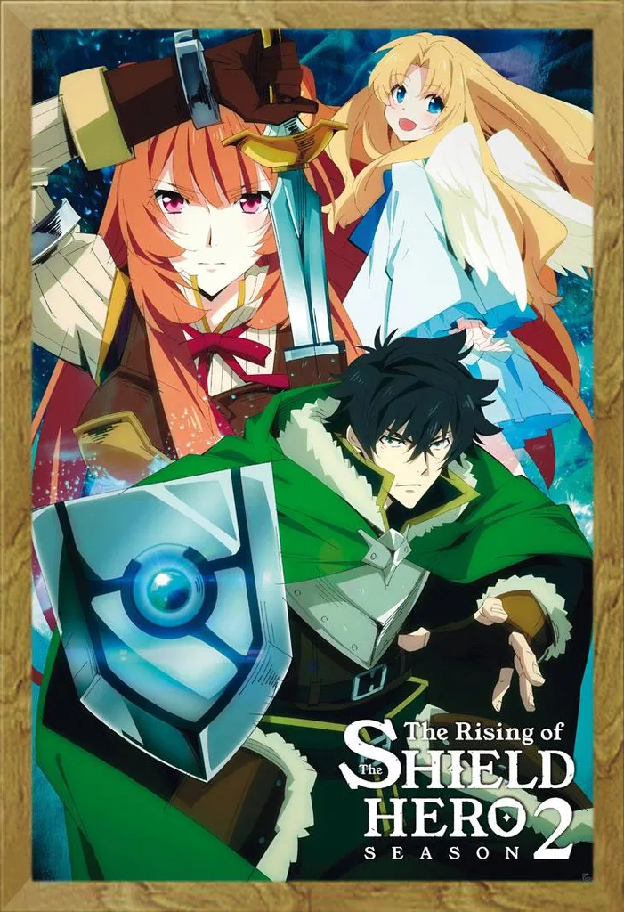 Offerta Poster Shield Hero + Cornice Shinsuke Rovere Alta Qualità - 1