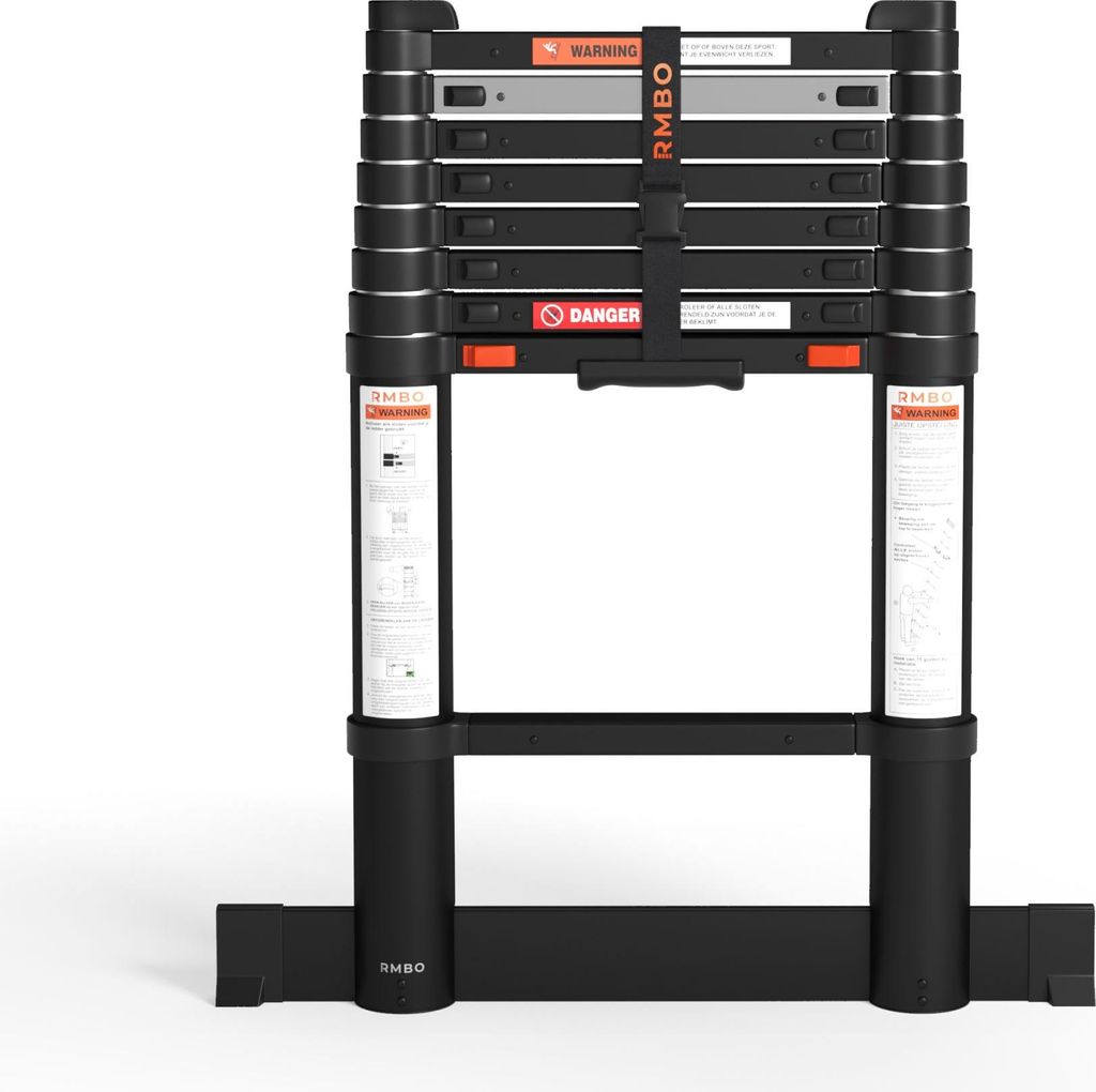RMBO Teleskopleiter 2,6 m lang, Soft-Closing, Max. Produktbild 