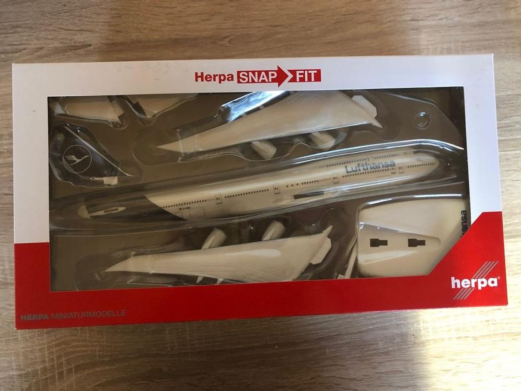 Herpa Miniaturmodelle "B747-8 Lufthansa 2018 ""D-ABY 1 Produktbild 