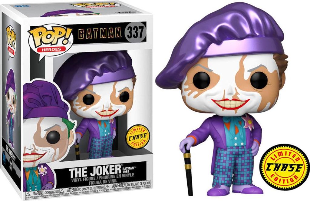 Funko Pop DC Comics - Joker 1989 z Kapeluszem Chase Figurka Image du produit 