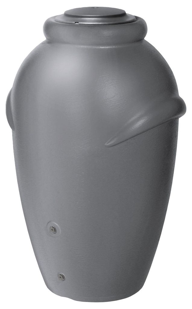 Regentonne Amphore BOLOGNA 360 L grau inkl. Hahn Produktbild 