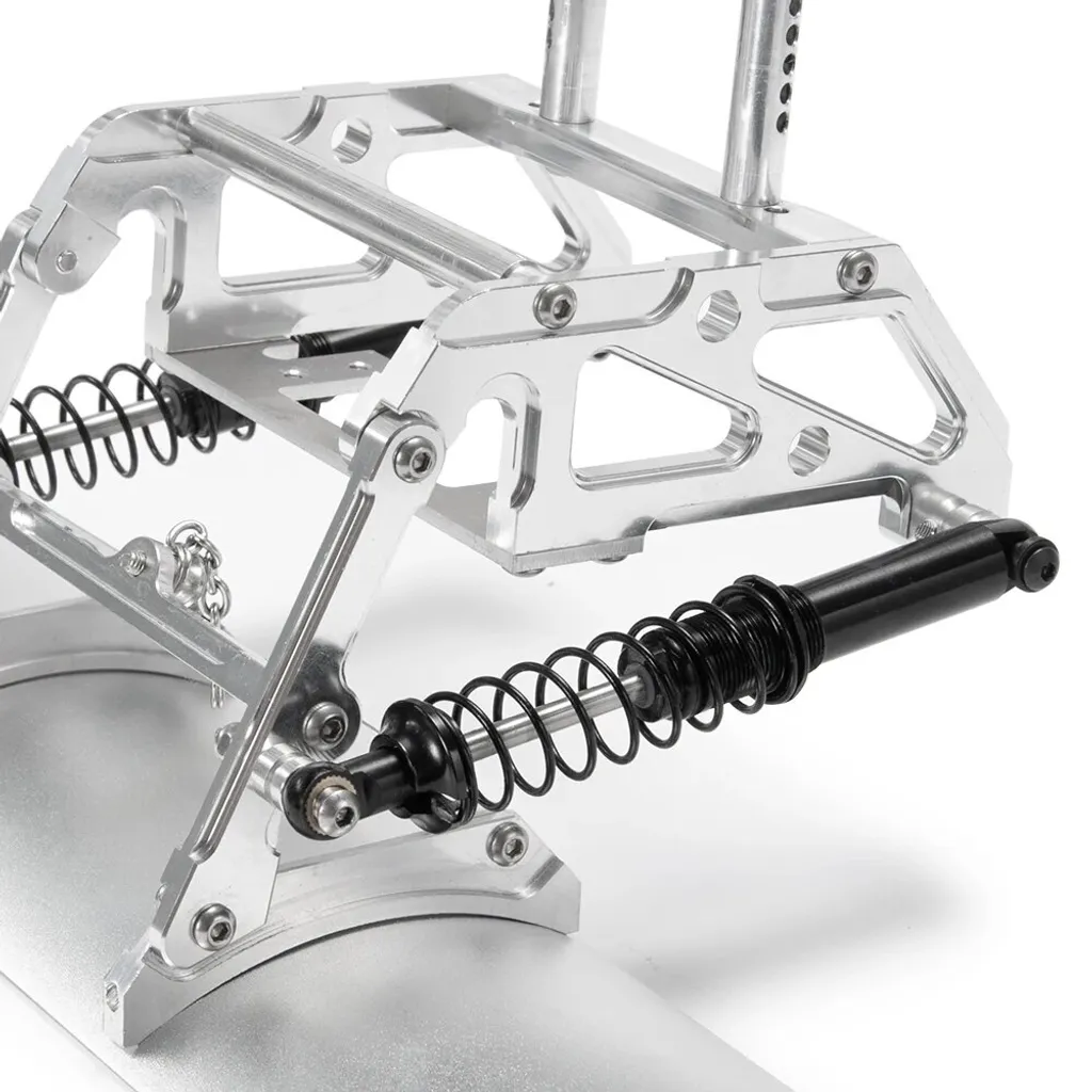 Pelle à neige Servo en métal argenté, pièce de modification robuste - 4