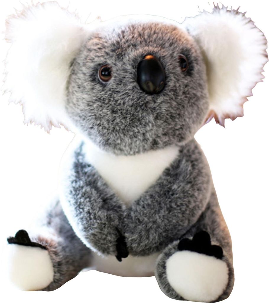 Plüsch-Koalabär, Simulation, Stofftier, Puppenspielzeug, weiches Koala-Plüschtier für Kinder, Jugendliche, Erwachsene, Sammler, Geburtstagsgesc...