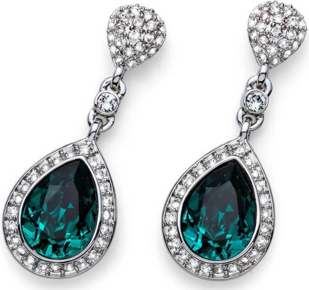 Boucles d'oreilles de luxe 22590 205 - Bijoux élégants en or et zircons