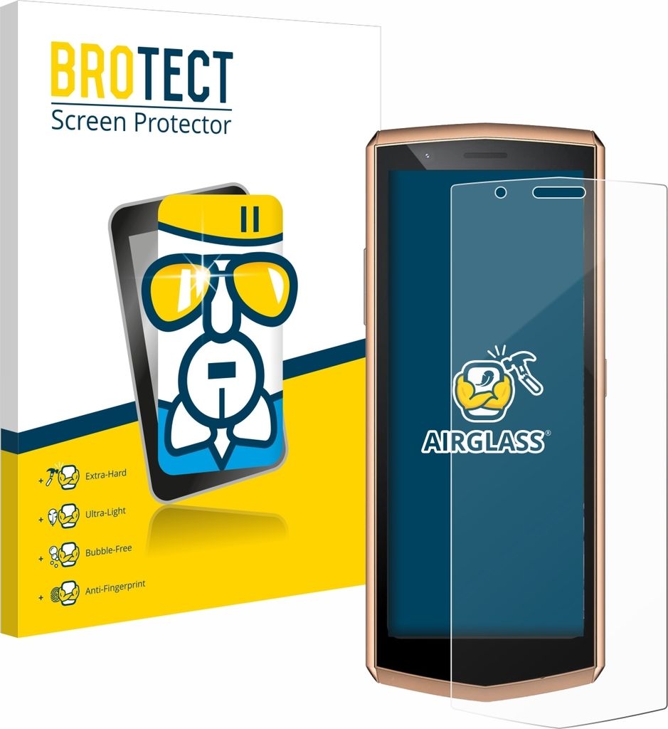 BROTECT Schutzglas für Cubot Pocket 3 Schutzfolie Panzer Produktbild 