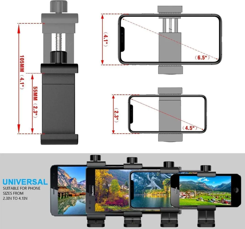 Support Téléphone Portable pour Streaming Vidéo et Vlogging Pack 2 - 6