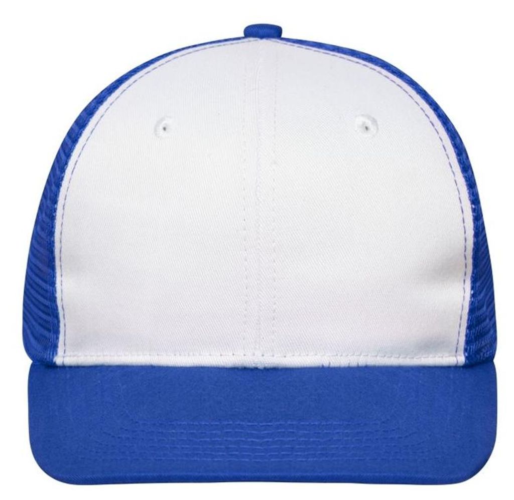 Myrtle Beach - Kappe 6 Segmente LT1074 (Einheitsgröße) (Weiß/Königsblau)