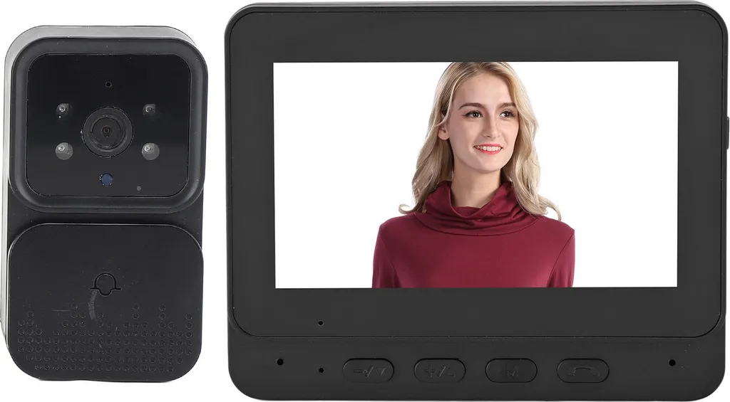Interphone Vidéo pour Maison Connectée avec Contrôle à Distance WiFi