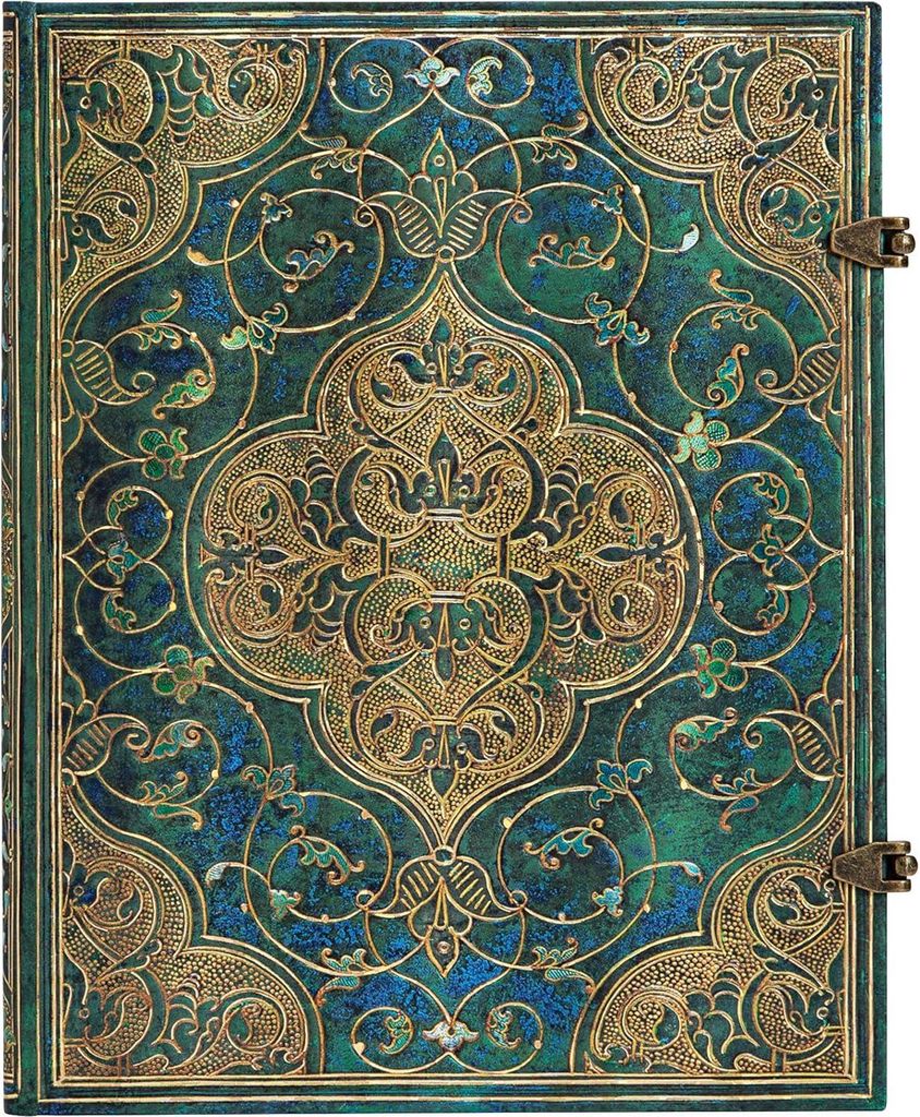 Notizbuch mit harter Einband - Türkis - Ultra - liniert - 144 Seiten
