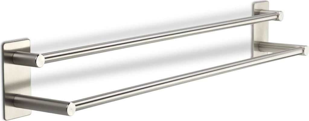 SOTECH Selbstklebende Hakenleiste TALIDA aus Edelstahl Länge: 585 mm 2-fach