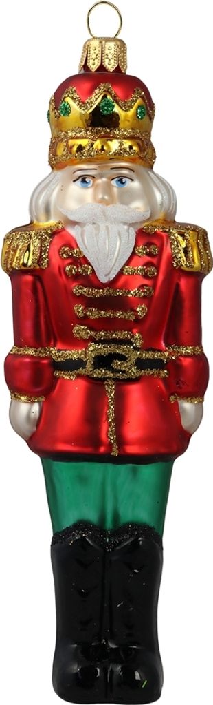 Glasfigur des Königs aus Christmas Kingdom