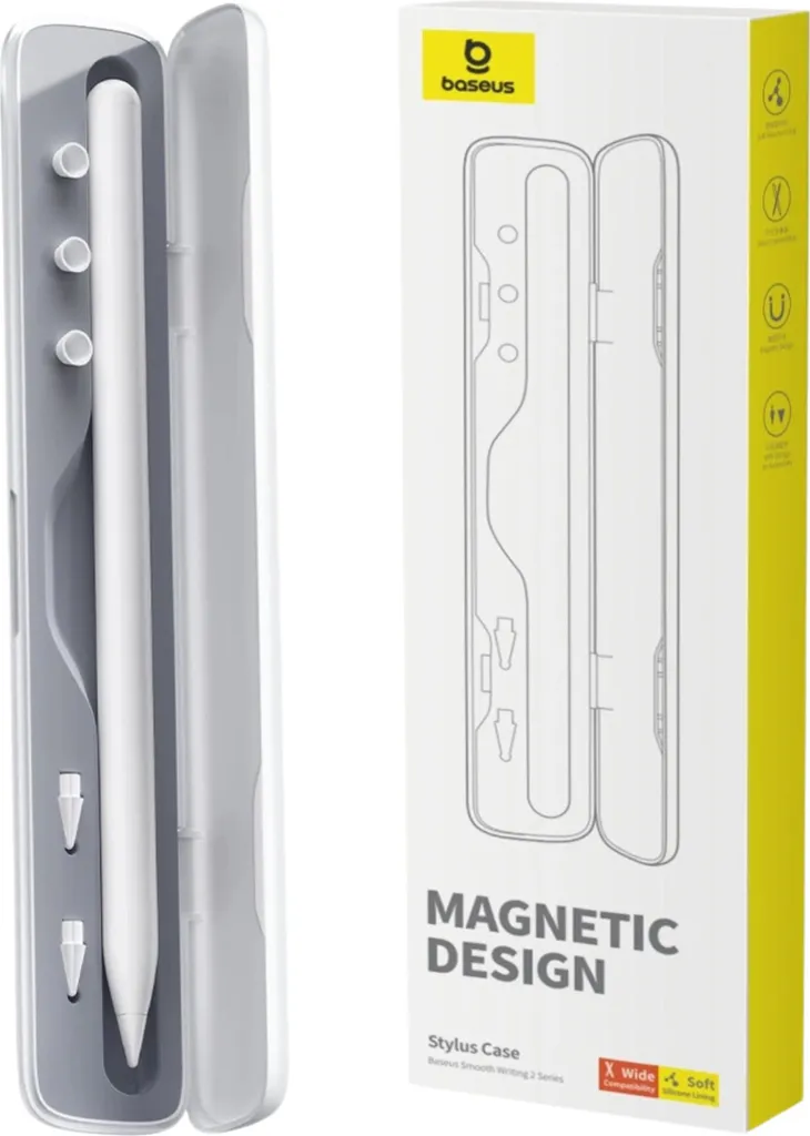 Baseus Smooth Writing 2 Custodia Stylus Bianca | Protezione Apple Pencil