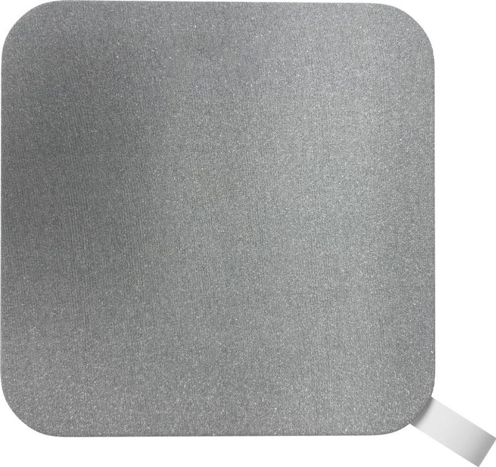 Ecraft Hitzepressmatte 13x13x1,8 cm – Silikon-Anti-Rutsch-Rückseite, hitzebeständig bis 220°C, ideal für HTV & Bastelprojekte