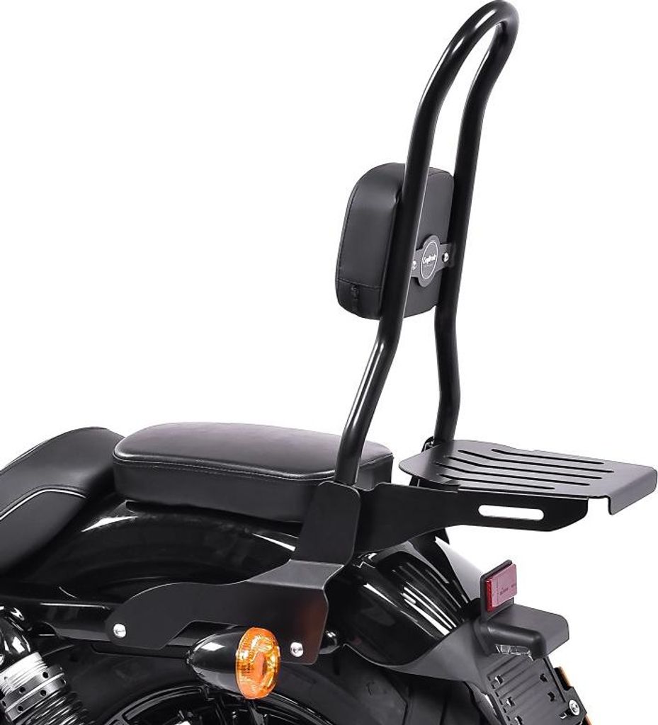 Sissy Bar CSL Fix für Harley Davidson Sportster 1200 Iron 18-20 mit Ge