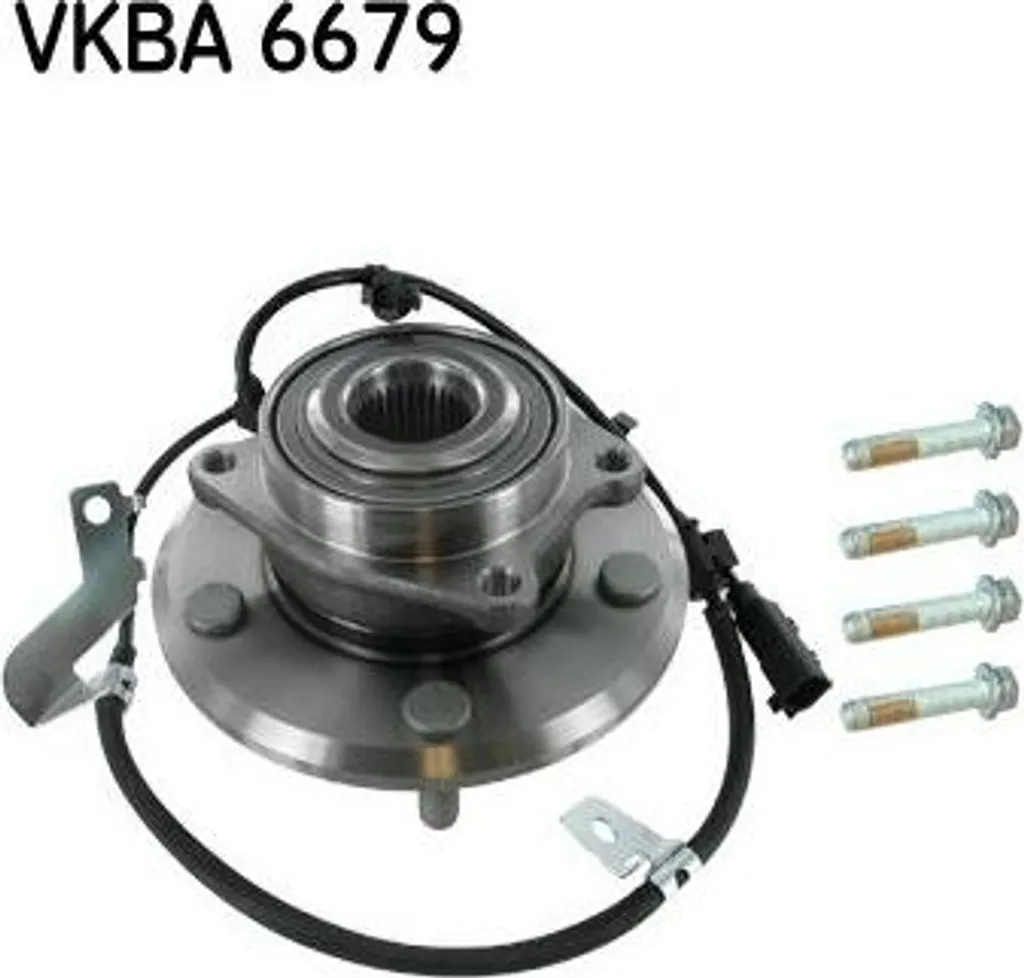 Kit de Roulement de Roue SKF VKBA 6679 - Technologie OE 5171125AB