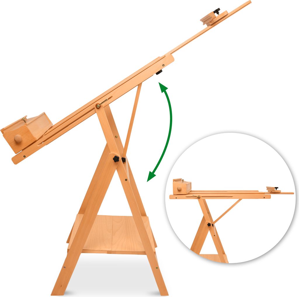 Artina Easel Studio Easel Napoli Beech Obrázek produktu 3