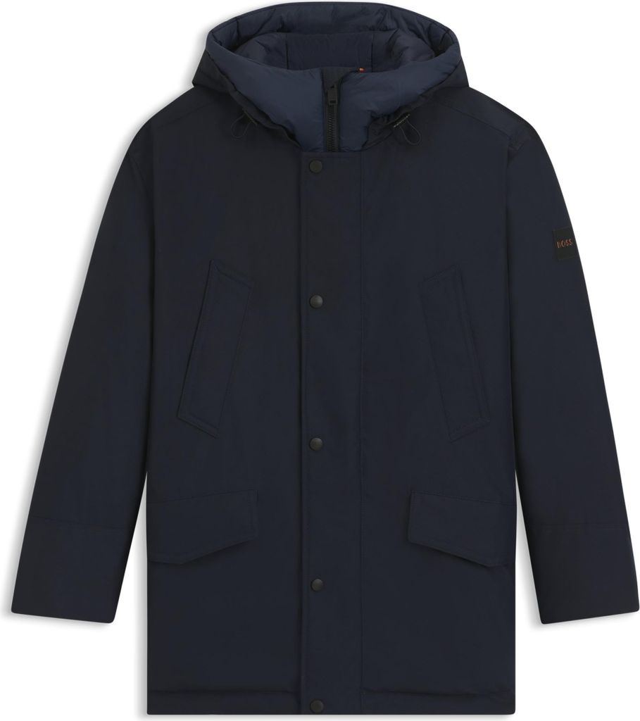 Boss Orange Osiass Winterjacke dunkelblau