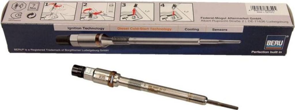Świeca żarowa/płomieniowa BORGWARNER (BERU) PSG007 Zdjęcie produktu 