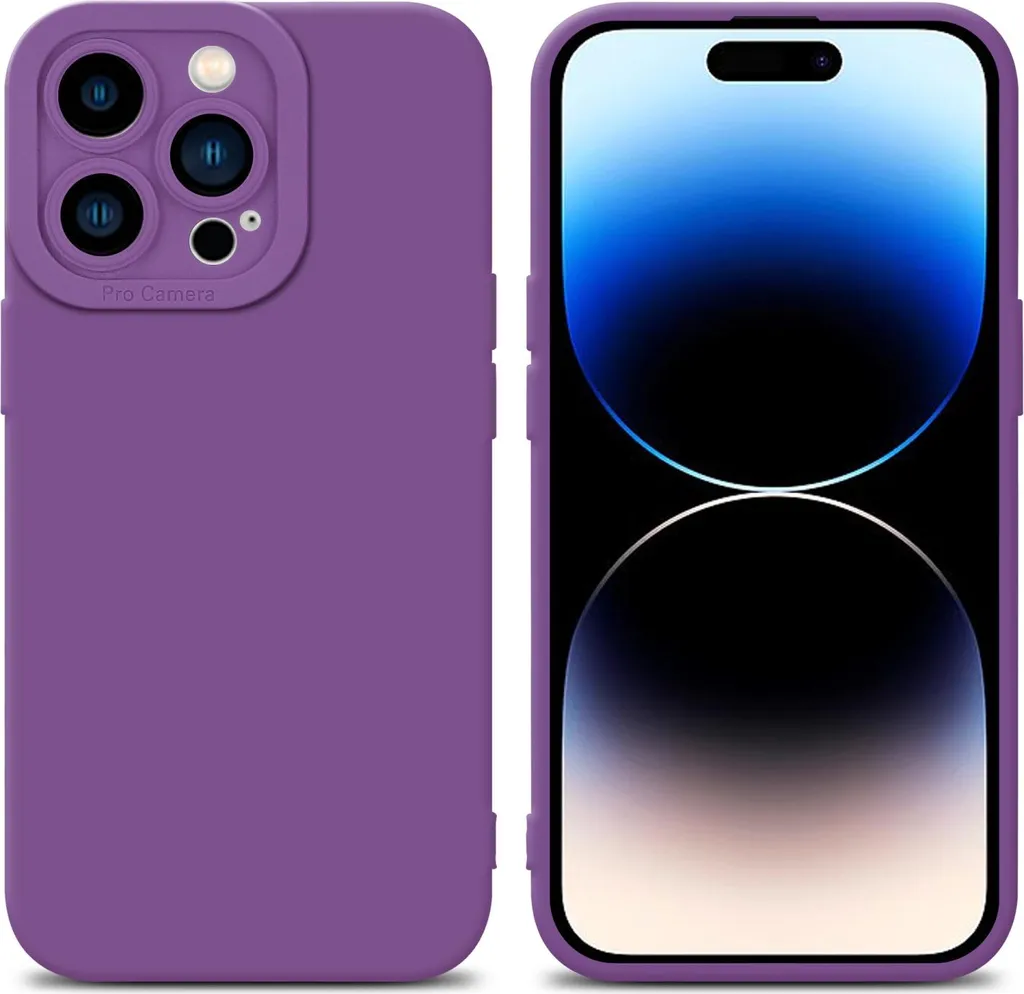 Cover Cadorabo iPhone 14 PRO - Protezione Totale TPU Viola Prezzo