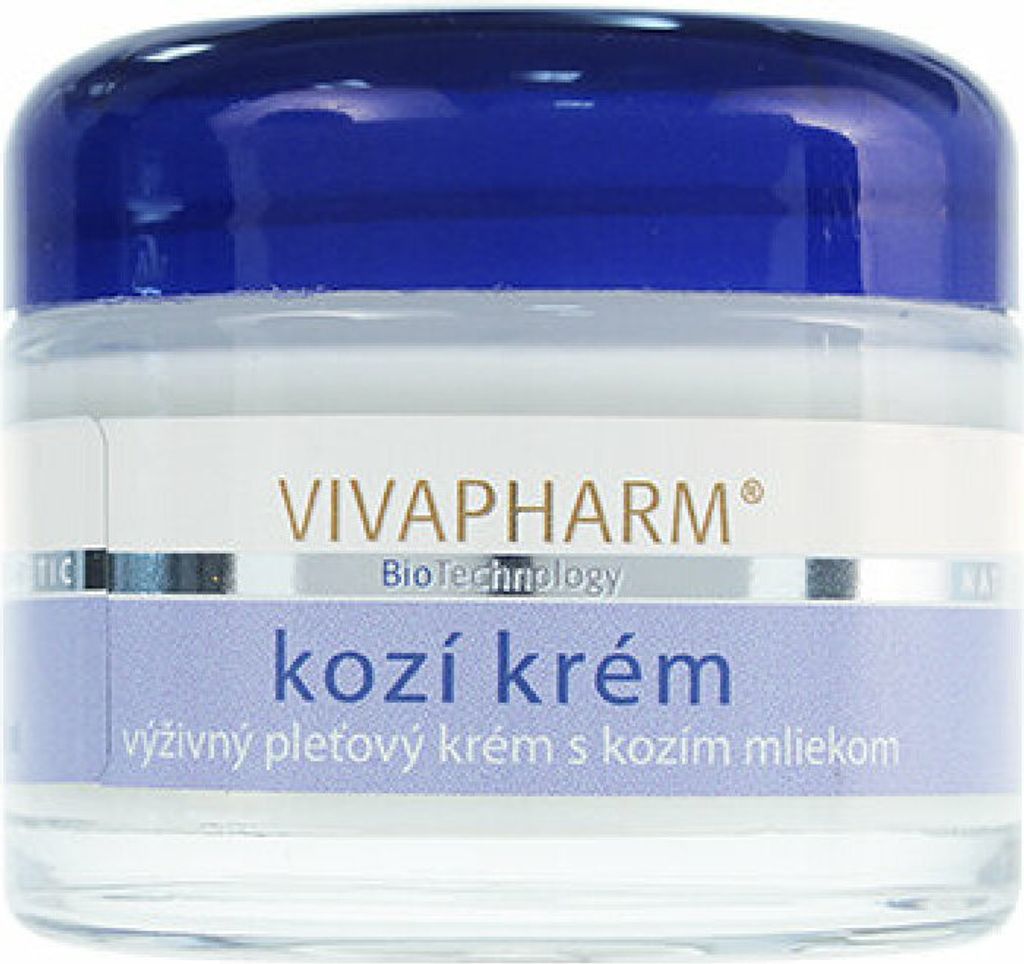 VivaPharm Gesichtscreme mit Ziegenmilch 50ml Produktbild 