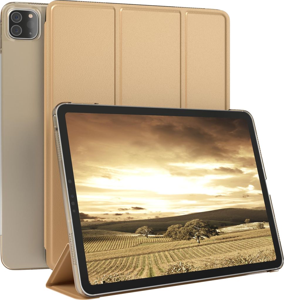 EAZY CASE Smartcase für Apple iPad Pro 11" (2020) Tabletcase Bookcover Smart Flipcase magnetisch Gold
