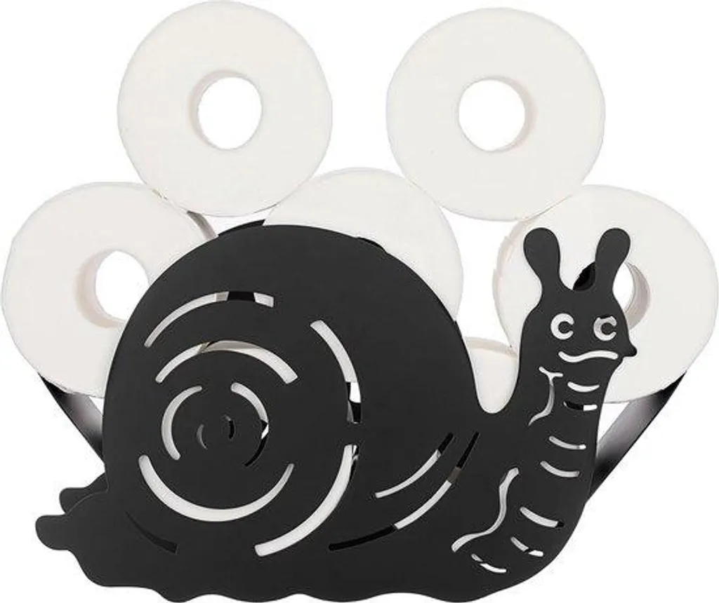 Réservoir de chasse d'eau sur pied noir mat avec motif animalier Animaux