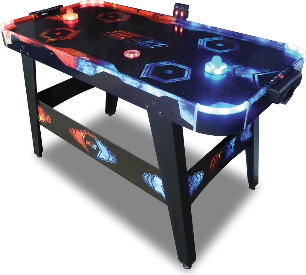 Carromco Airhockey Tisch Fire vs. Ice Hockey Spieltisch LED Produktbild 