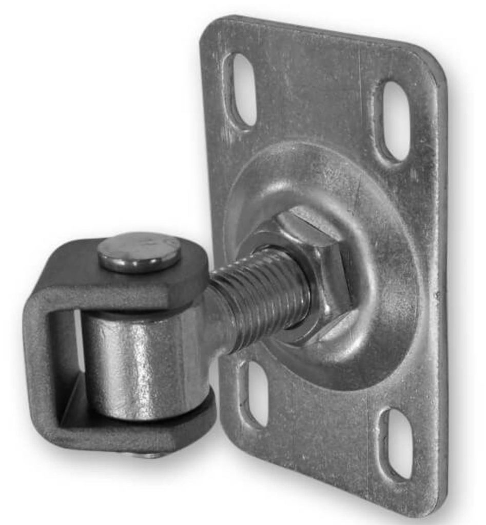 LogistSystem Torangel Regulierbar Verzinkt M20 - Platte 120x75mm 1 Stück - 61.062.03