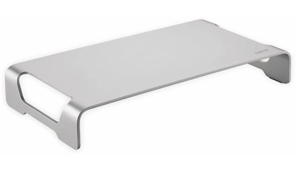 Réhausseur d'Écran Aluminium Robuste 400mm Design Slim LogiLink BP0033