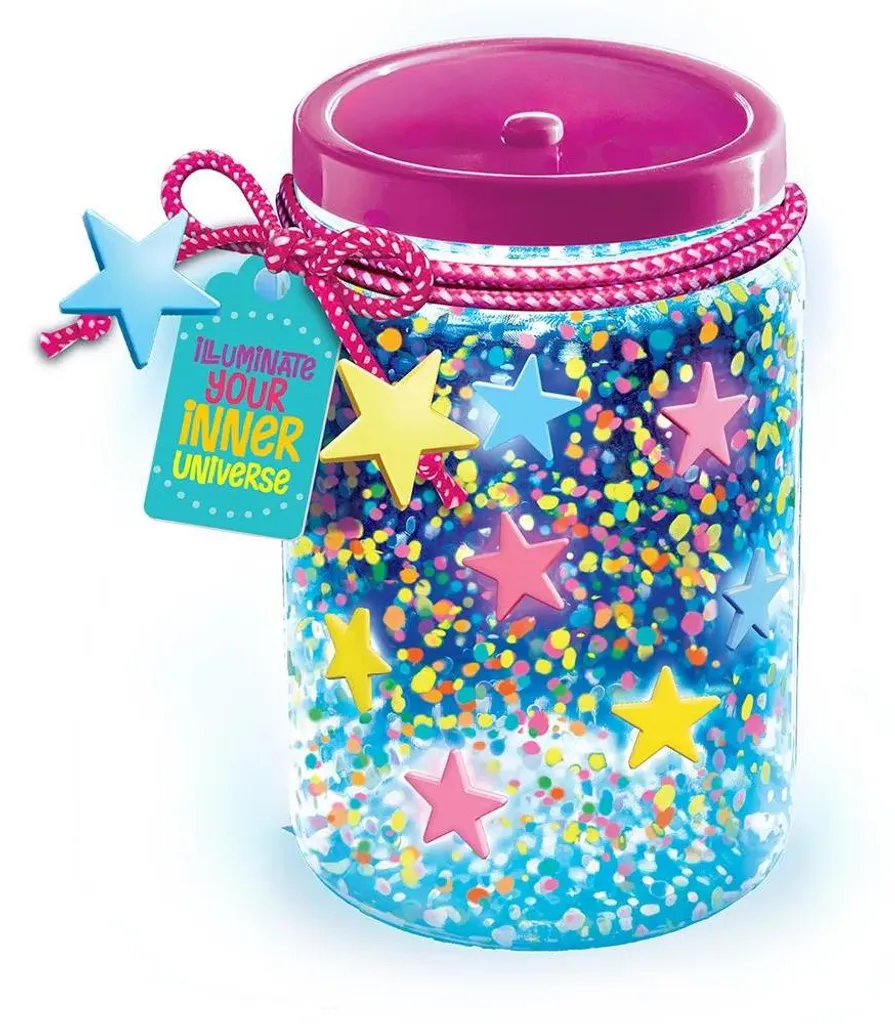 Activité Manuelle Galaxy Glow Jar : Kit Déco Chambre Enfant à Fabriquer