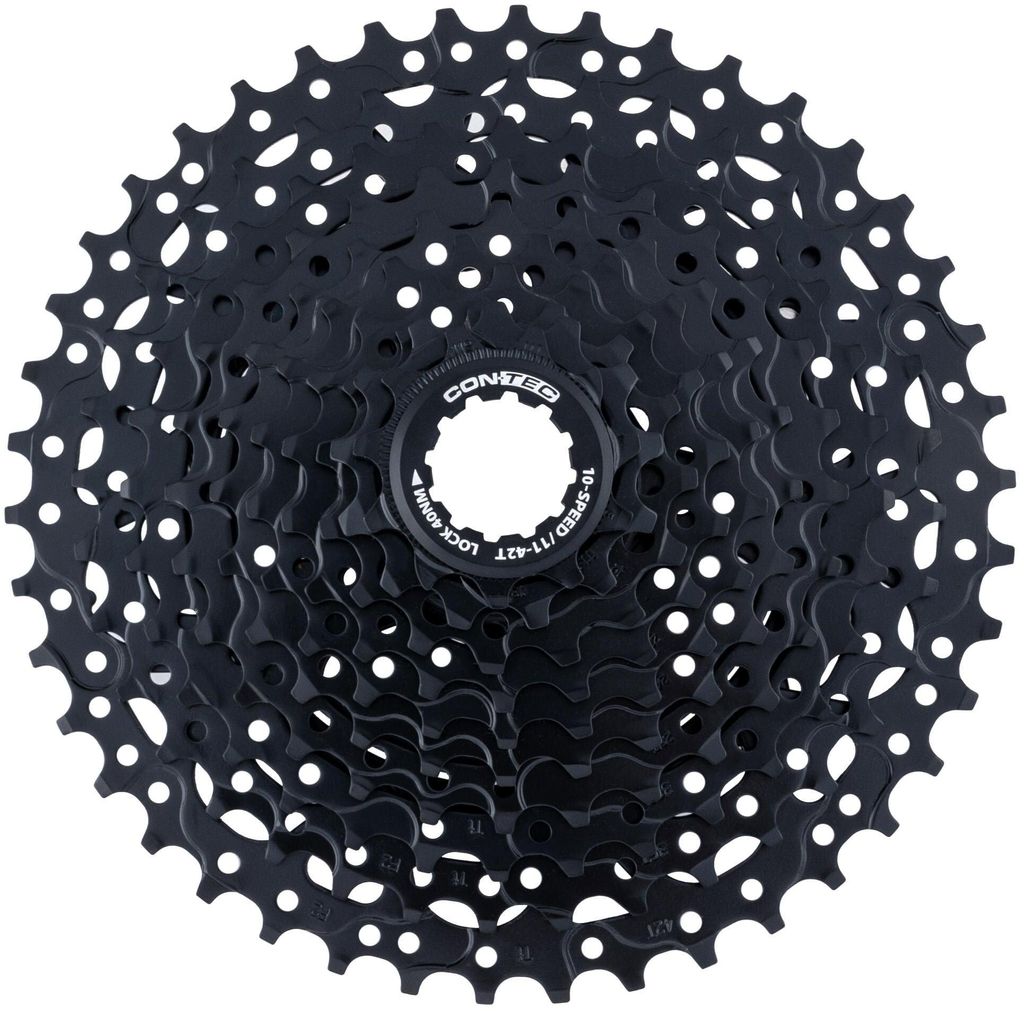 Contec Kassette Grad.LG Ritzel CT Cas.Sprocket Grad.LG 11-42t 10sp schwarz