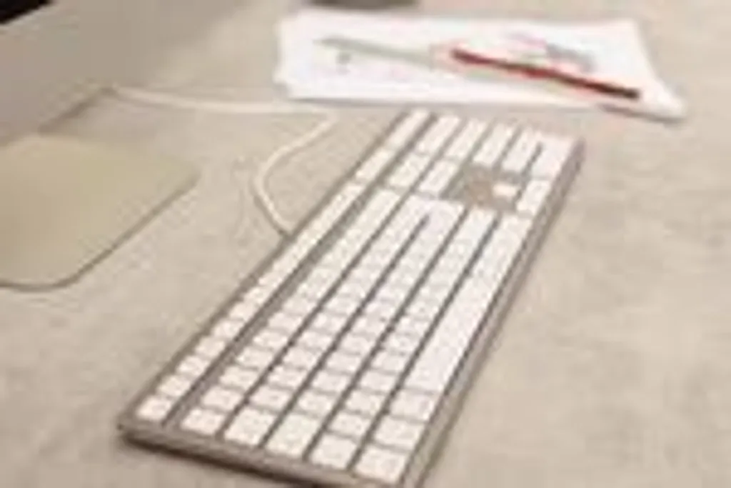 Clavier KC 6000 Slim pour Mac - Clavier filaire chiclet argent et blanc - 16