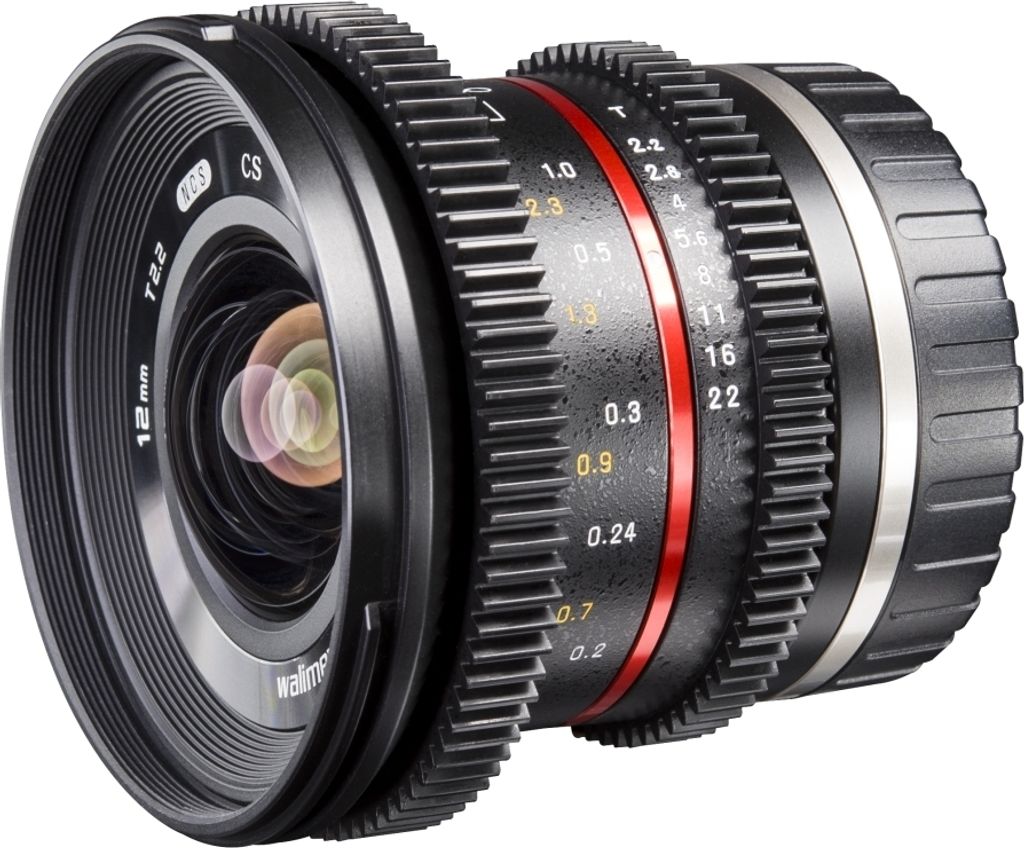 Walimex Pro 12mm 1:2,2 VCSC-Weitwinkelobjektiv kompatibel Produktbild 